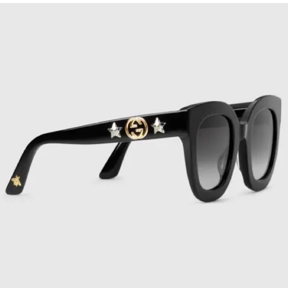 Gucci GG Sunglasses with Crystal Stars